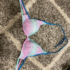 Victoria’s Secret cool ombré halter bikini top